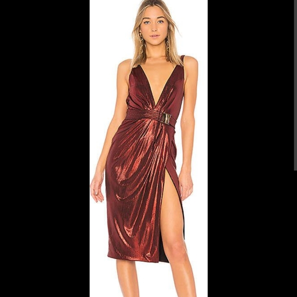 Zhivago Dresses Zhivago After Dark Dress Metallic Red Poshmark